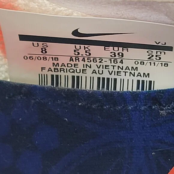 Nike Zoom Fly Flyknit Bright Crimson Men's Running Shoes AR4562-164 US Size 8 - Picture 8 of 8